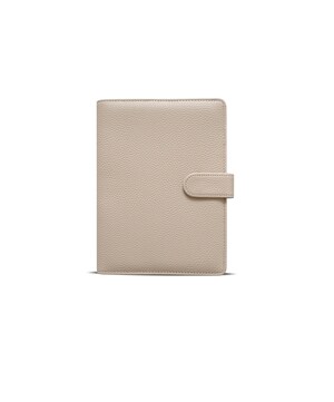 Classeur A6 Anneaux Cuir PU - Agenda Rechargeable Avec 100 Feuilles, Pour Bureau Et Voyage