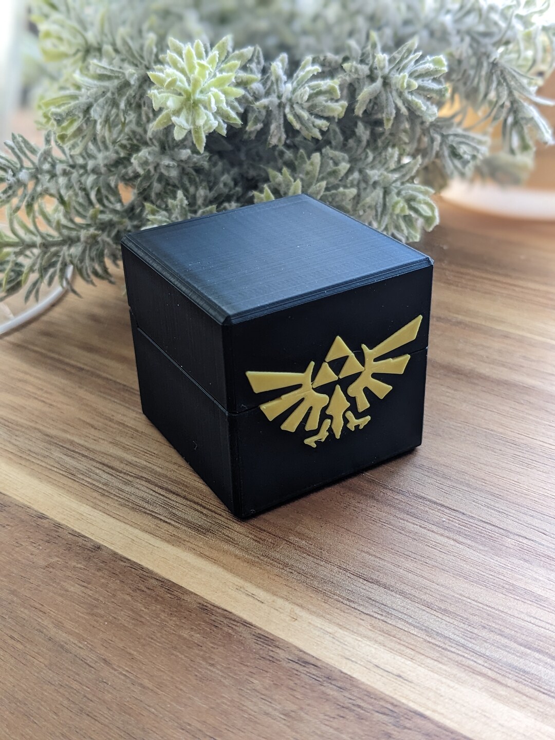 Zelda Triforce hyrule Crest Ring Box proposal Gift Ring Etsy