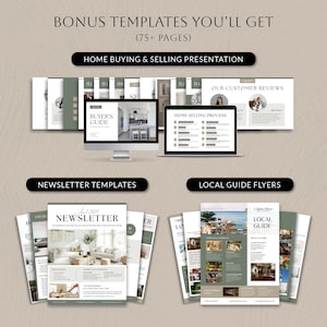 Real Estate Guide Template Bundle, Home Selling Buying Process, Buyer ...