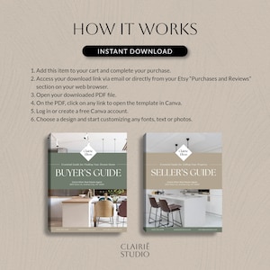 Real Estate Guide Template Bundle, Home Selling Buying Process, Buyer ...