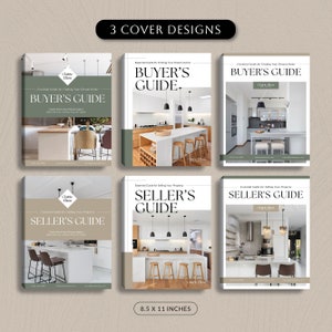 Real Estate Guide Template Bundle, Home Selling Buying Process, Buyer and Seller Guide Presentation, Canva Marketing for Real Estate Agent image 4