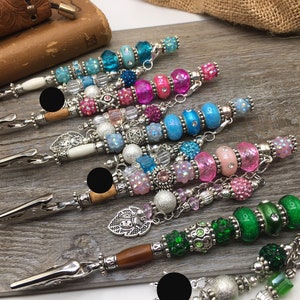 Kralenarmbandhulp, kaartclip met kralen, multifunctionele clip, clip voor lange vingernagels #088