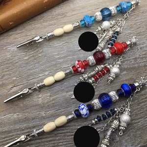 Rod - Bracelet Helper, Beaded Card Clip, Multi-use Clip, Clip for Long Fingernails #027-6