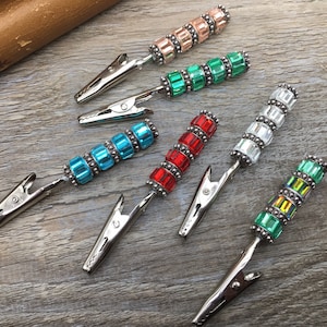 Aide pour bracelet en verre, clip pour cartes, clip multi-usage, clip pour ongles longs #061-10