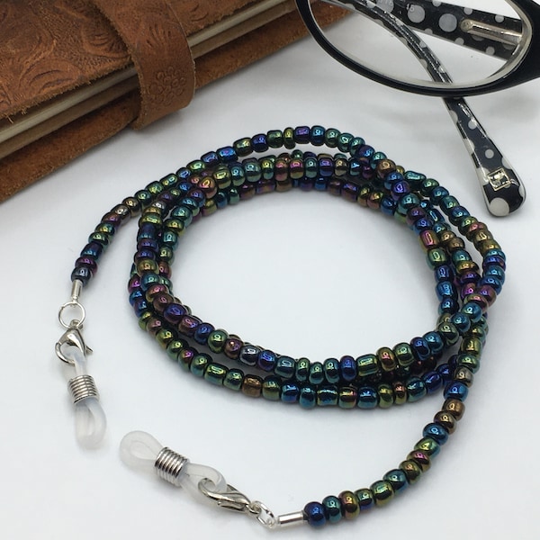 Beaded Designer Eyeglasses & Mask Lanyards