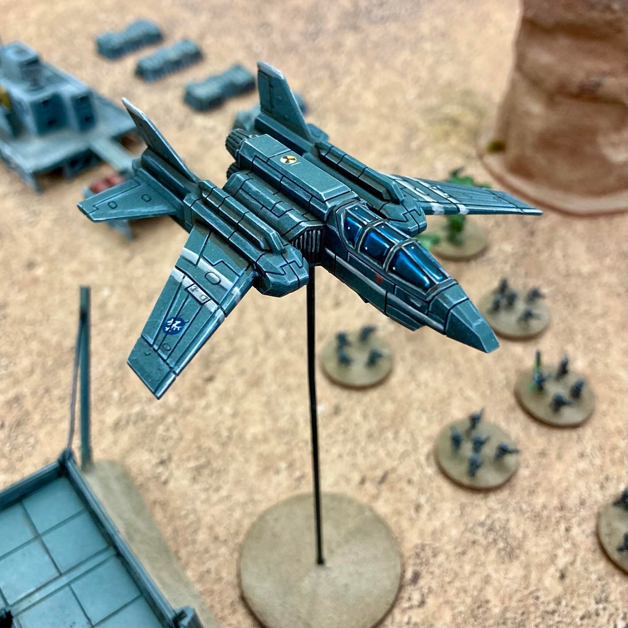 Starship Troopers F-78 Firecrest Tactical Fighter 6mm - Etsy