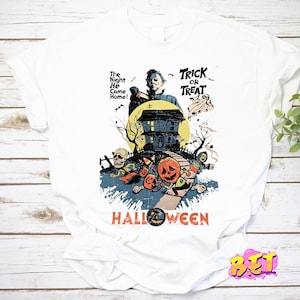 Horror Movie Characters Michael Myer Halloween T-Shirt, Michael Myers Shirt, Horror Movie Character Shirt, Halloween Shirt, Horror Shirt