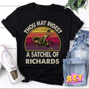 Thou May Ingest A Satchel Of Richards - Vintage Style Thou May Ingest A Satchel Of Richards - Vintage Style