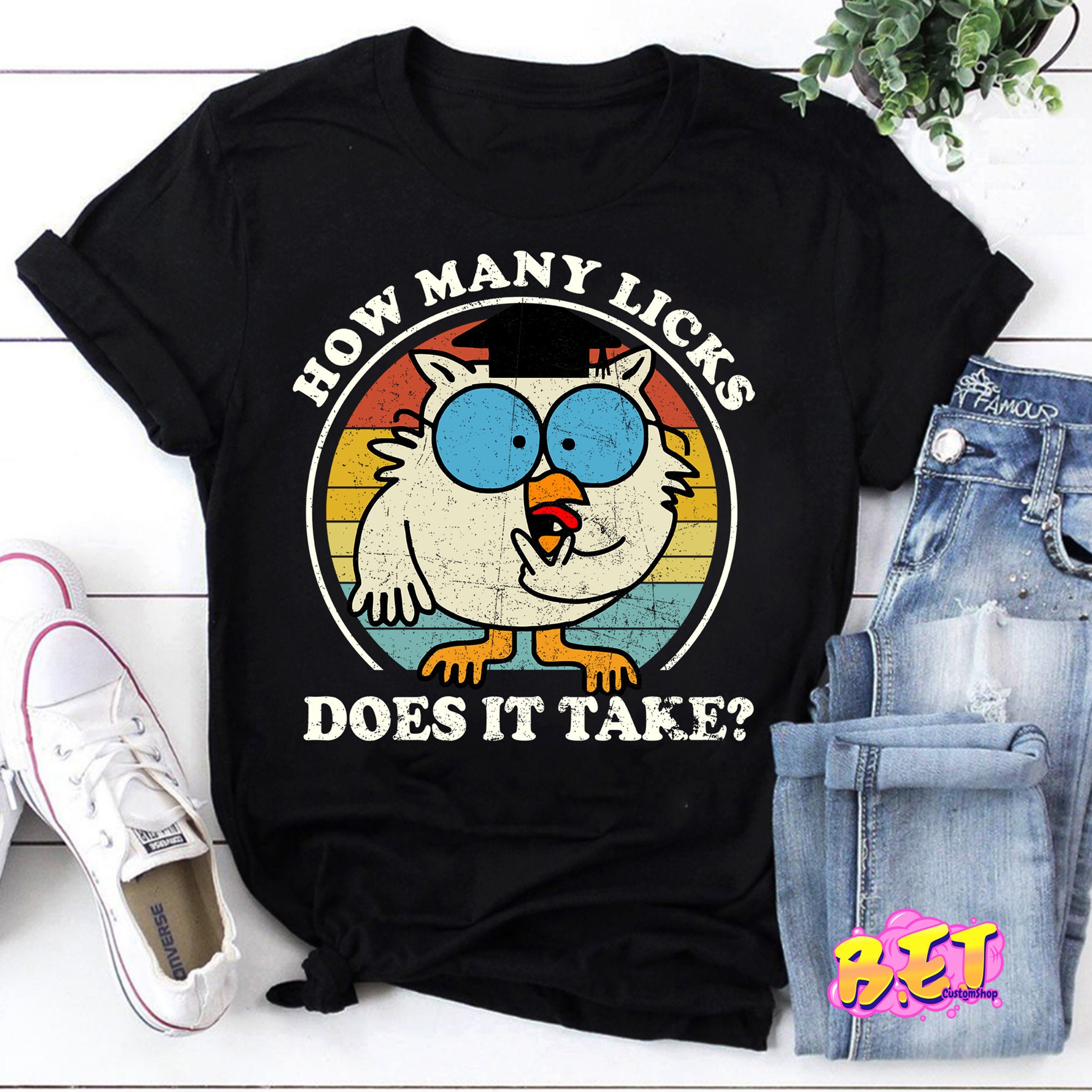 How Many Licks - Etsy, image size:2001x2001