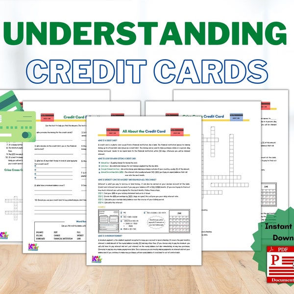 All About Credit Cards: Early Education for Kids and Teens