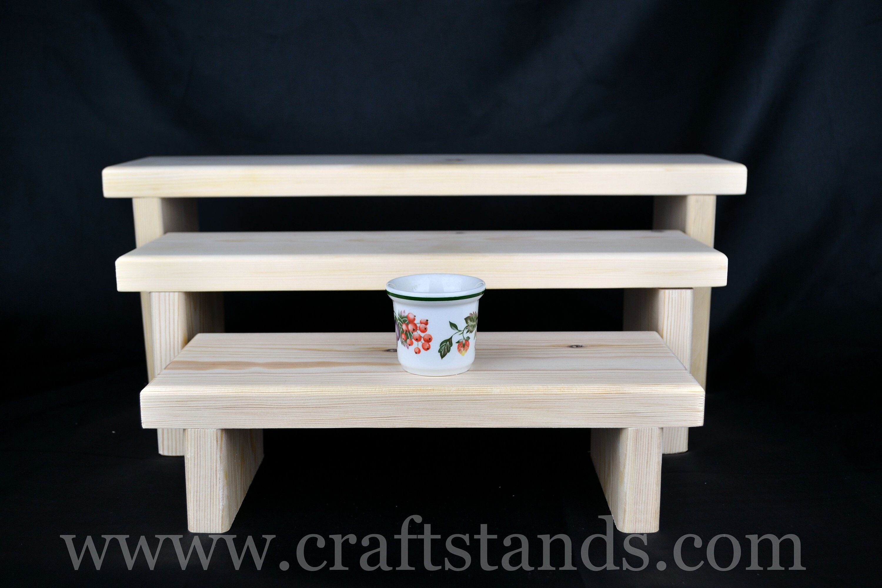 3 Tier Elemental Portable Tabletop Riser Craft Fair Display - Etsy