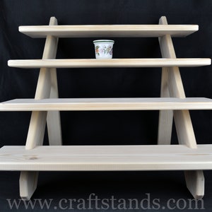 Craft Show Display Stand, Table Top Shelf, Farmers Market Display