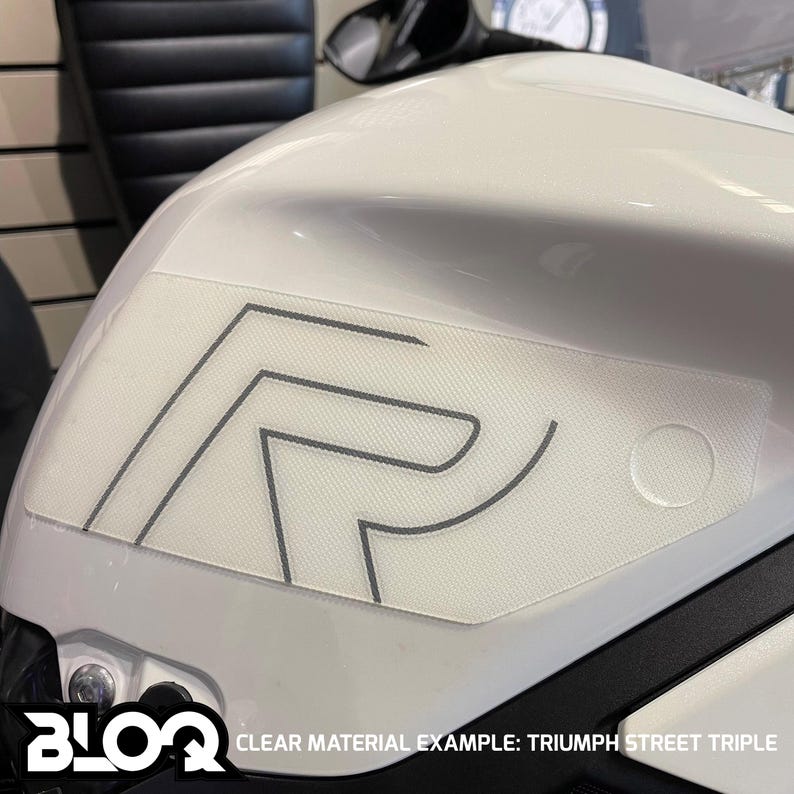 BLOQ Yamaha MT07 2021 Motorcycle Tank Grips PREMIUM Clear Etsy