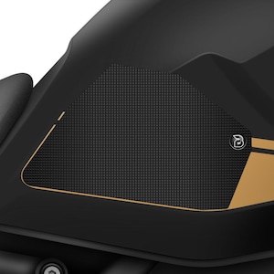 BLOQ Royal Enfield Himalayan 450 2024- Motorrad Tankgriffe Tacky Grip - SCHWARZ