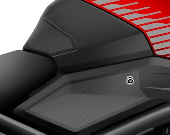 Puños de depósito para motocicleta BLOQ Triumph Tiger Sport 660 (2022-) PREMIUM - Transparente