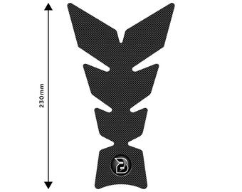 Bloq centre tank pad - design 1 - premium black