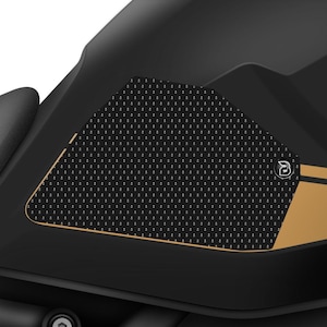 BLOQ Motorrad Tankgriffe Für ROYAL Enfield Himalayan 450 (2024-) - SCHWARZ