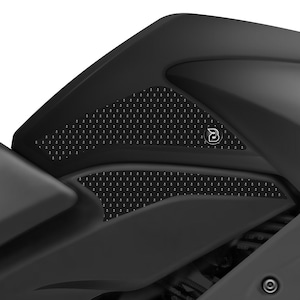 BLOQ Motorcycle Fuel Tank Grips / Traction Pads For Honda CBF1000 (2010-2018) - Black