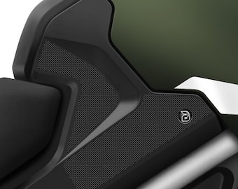 Puños de depósito para motocicleta BLOQ Triumph Tiger 1200 EXPLORER (2022-) PREMIUM - Negro