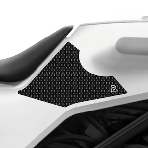 BLOQ Motorcycle Fuel Tank Grips / Traction Pads For Husqvarna Vitpilen 401 (2018-) - Black