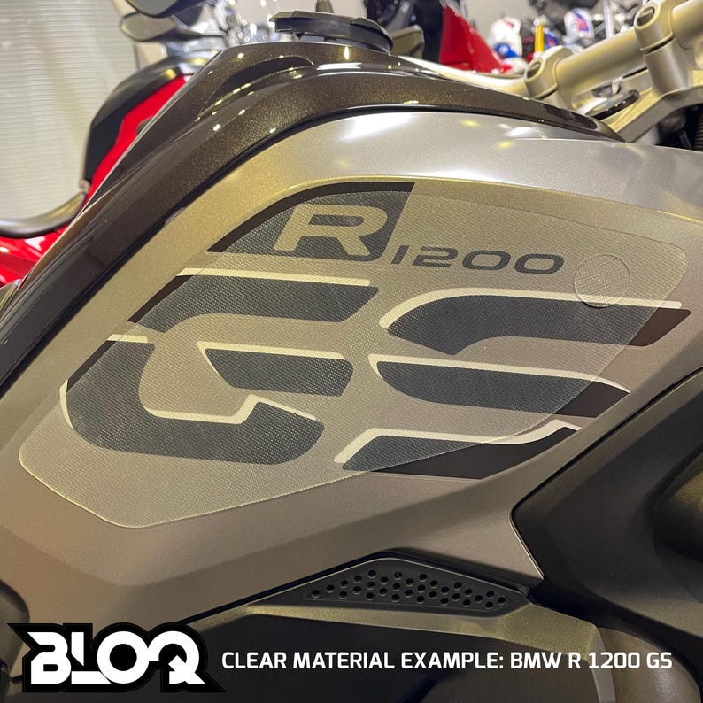 BLOQ Yamaha MT10 20162021 Motorcycle Tank Grips PREMIUM Clear Etsy