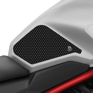 BLOQ Motorcycle Fuel Tank Grips / Traction Pads For Honda CB750 Hornet (2023-) - Black