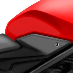 BLOQ HONDA CB500F (2019-) Motorcycle Tank Grips PREMIUM - Clear