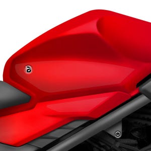 BLOQ HONDA CB500F (2013-2018) Motorcycle Tank Grips PREMIUM - Clear