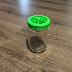 Effective Mason Jar Fruit Fly Trap 3D Printed
