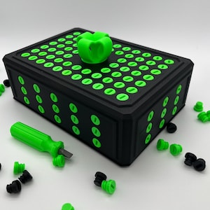 LARGEST Extremely Annoying Gift Box 3D Printed *Screwdriver Included* Christmas, Birthday, Graduation Gift