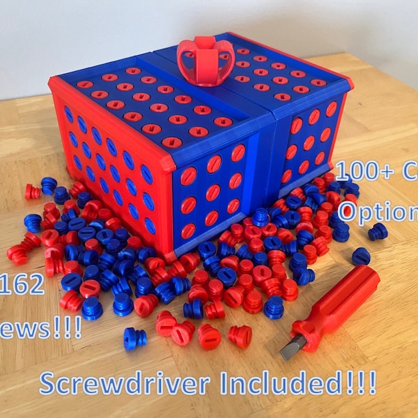 EXTREMELY Annoying Gift Box Expansion 3D Printed *Screwdriver Included*