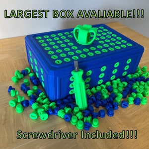 Le plus grand coffret cadeau extrêmement ennuyeux imprimé en 3D *tournevis inclus* Cadeau de Noël, d'anniversaire, de remise des diplômes