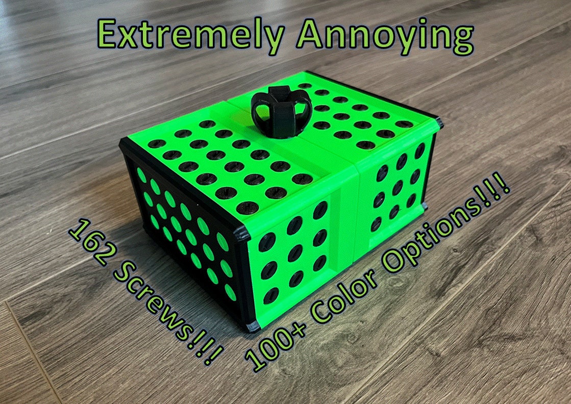 EXTREMELY Annoying Gift Box Expansion 3D Printed Etsy