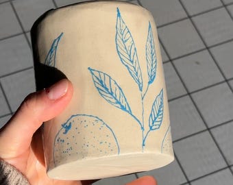 セラミックトラベルタンブラー 持ち運び用カップ | コーヒー紅茶用に手作り |