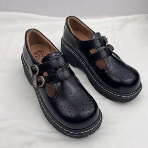 Japanese Retro Vintage Mary Janes Platform Shoes - Etsy