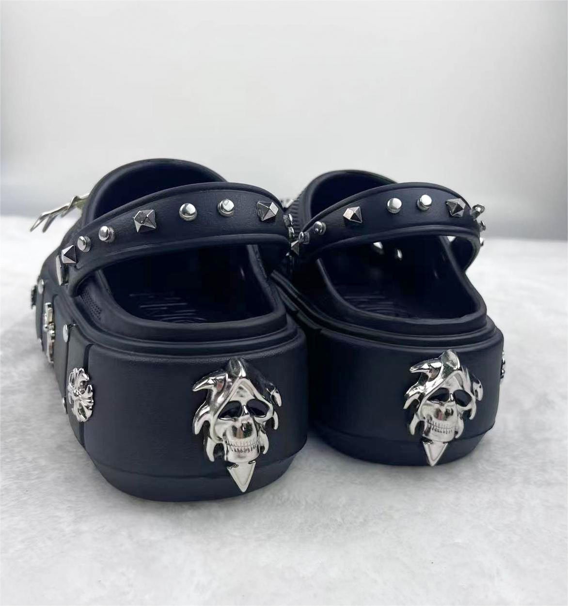 You Can Now Buy 'Goth Crocs' With Spikes And Chains - LADbible