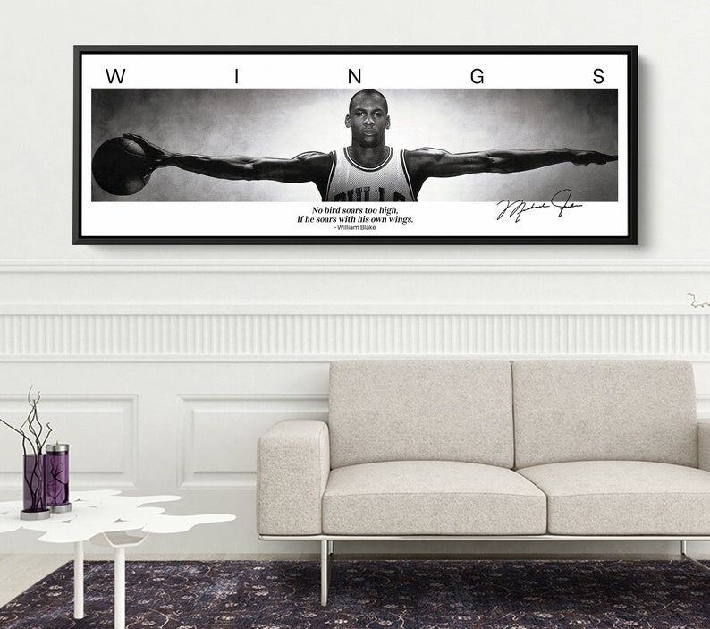 michael jordan canvas
