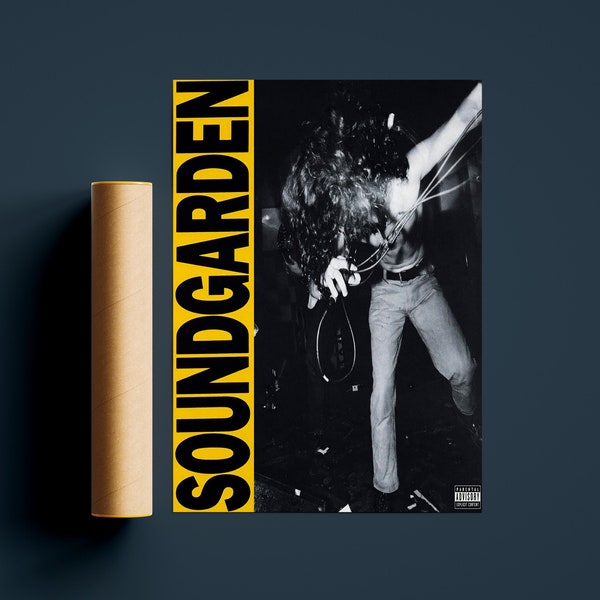 Chris Cornell Poster | Soundgarden High Quality Poster | Cool Poster Gift | Chris Cornell Wall Art | All Sizes