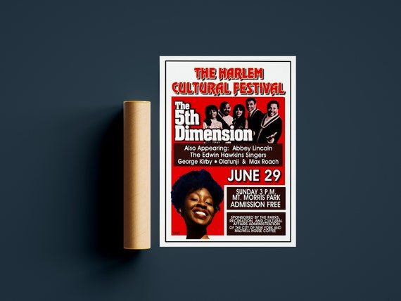 Vintage Music Festival Poster from 1969