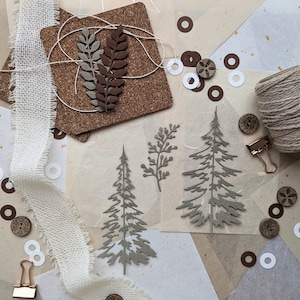 Stanzteile Wald & Tiere • Die cut Mix • Papiergoodies • Planerdeko • 22 Stück