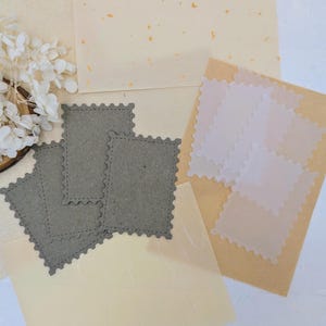 Sellos troquelados • Troqueles • Decoración de diario • Colgantes • Decoración de scrapbooking • 8 piezas