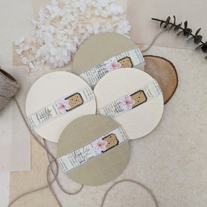 Papel Kraft Gofrado • 24 piezas • Decoración de papel • Decoración de agenda • Scrapbooking
