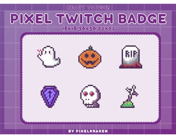 Badge VIP - Pixel Art - Art Haven