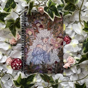 Forest Elf A5 Notepad | Fairytale Lined Diary