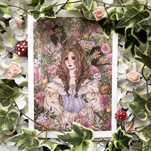 Jude Duarte Art Print | The Cruel Prince Fanart | Folk of the Air Series Holly Black | Watercolour Fairytale Fantasy Illustration