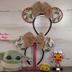 The Child Grogu Mickey Ears, Minnie Ears