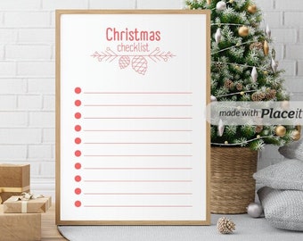 Christmas Checklist, Holiday Season