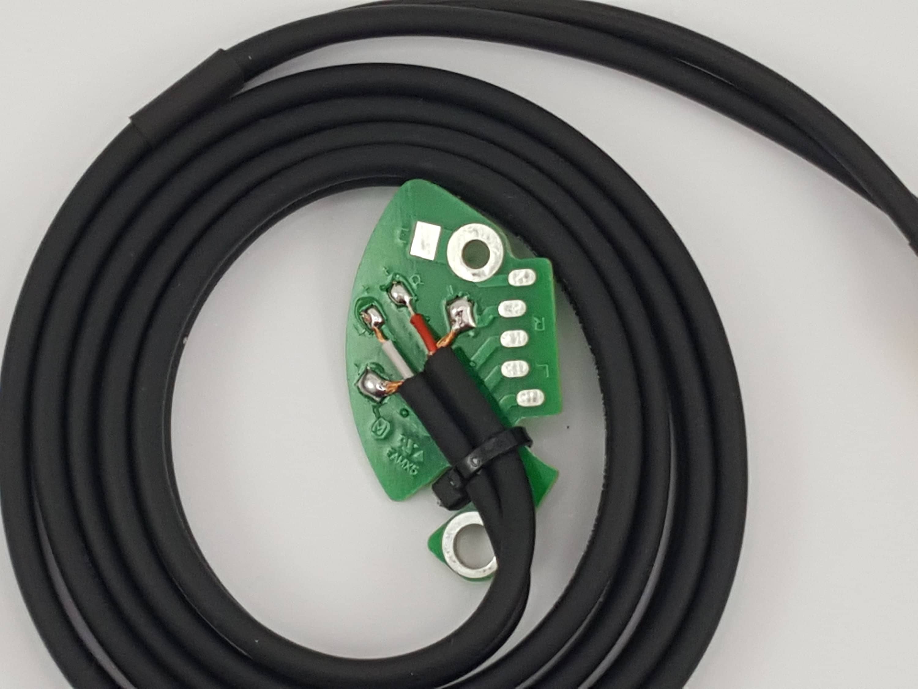 Technics SL 1200 1210 MK2 MK3 MK5 Cavo rca phono 130 cm saldato con pcb verde 1V Technics SL 1200 1210 MK2 MK3 MK5 Cavo rca phono 130 cm saldato con pcb verde 1V