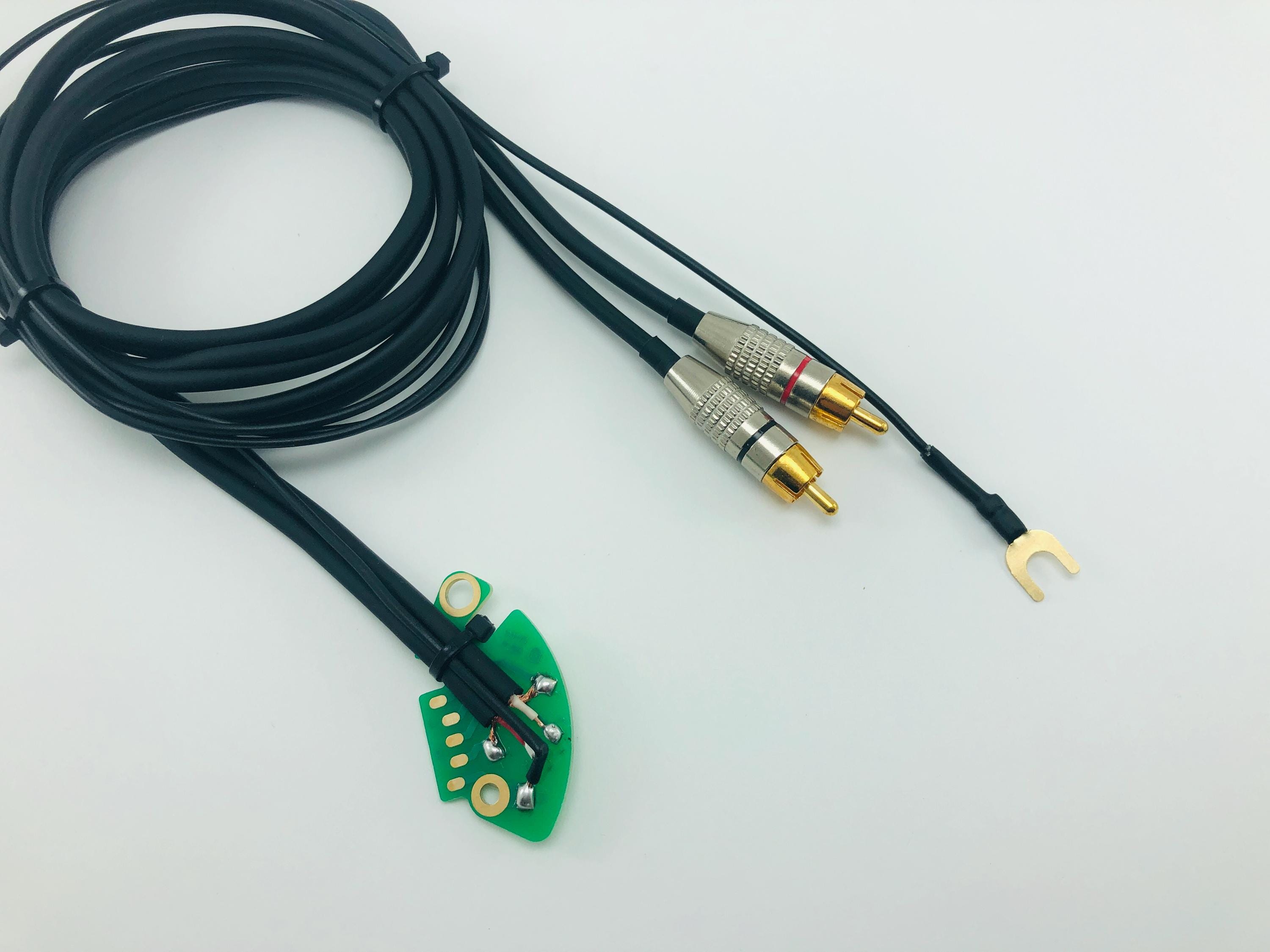 Technics SL 1200 M3D RCA Cable, New Replacement Turntable Soldered