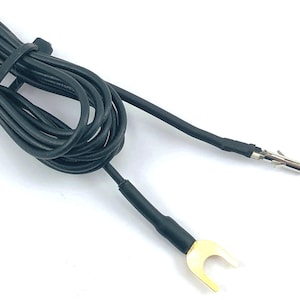 Câble de masse pour platine vinyle Technics SL-B10 et SL-B20D, câble GND, platine vinyle SL-B10 et SL-B20D, longueur 150 cm, 59 pouces, SJPB7M, SFDLJ11N01E